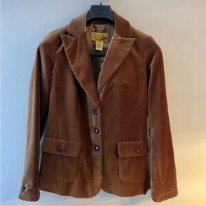 JD Joe’s Brown Velvet Blazer